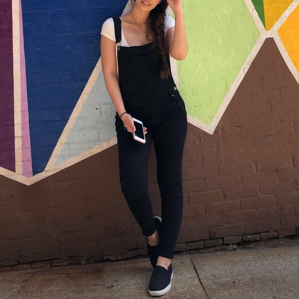 Wishlist Boutique Black Overalls
